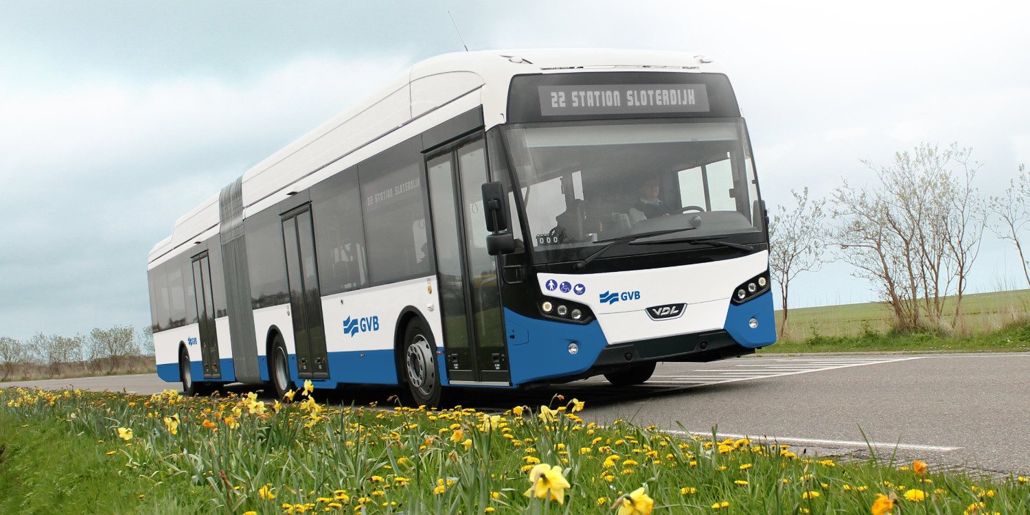 Llegan los Buses eléctricos de VDL a Amsterdan