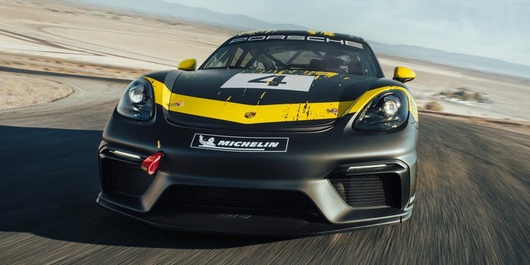 Porsche presentó el 718 Cayman GT4 Clubsport