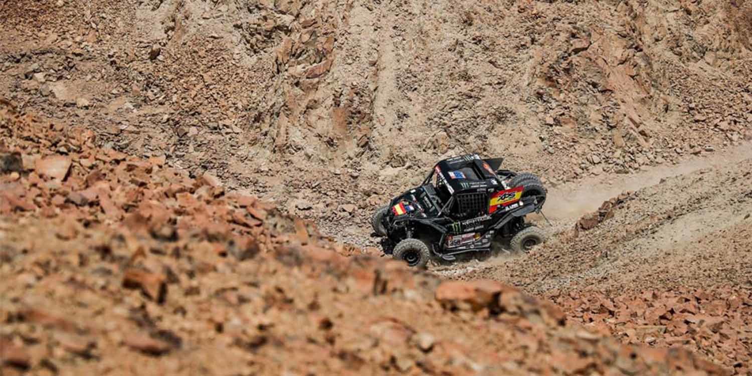 'Vuelco' a la carrera