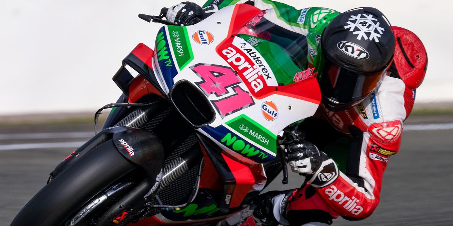 Aleix ante una desesperada Aprilia