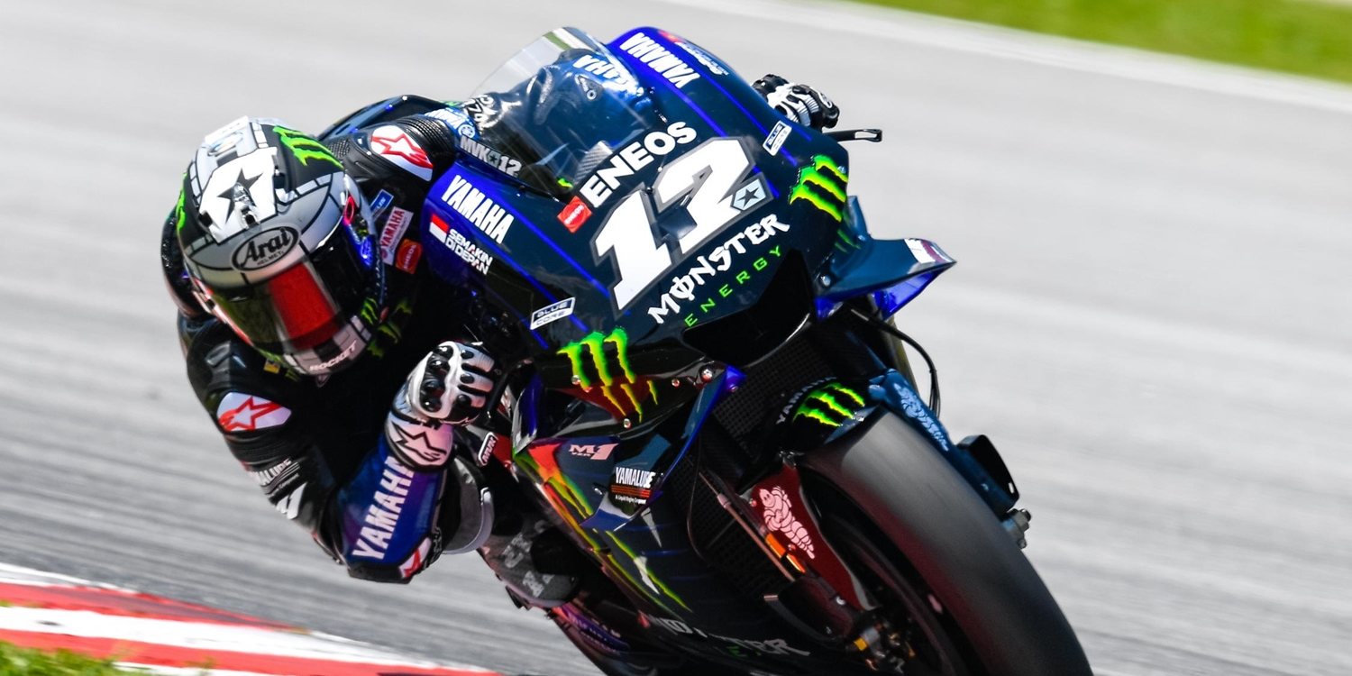 Maverick Viñales vuela en Sepang