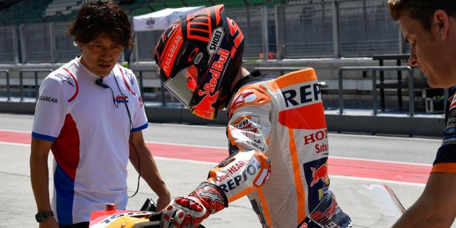 Marc Márquez: "Pensaba que llegaría bien aquí"