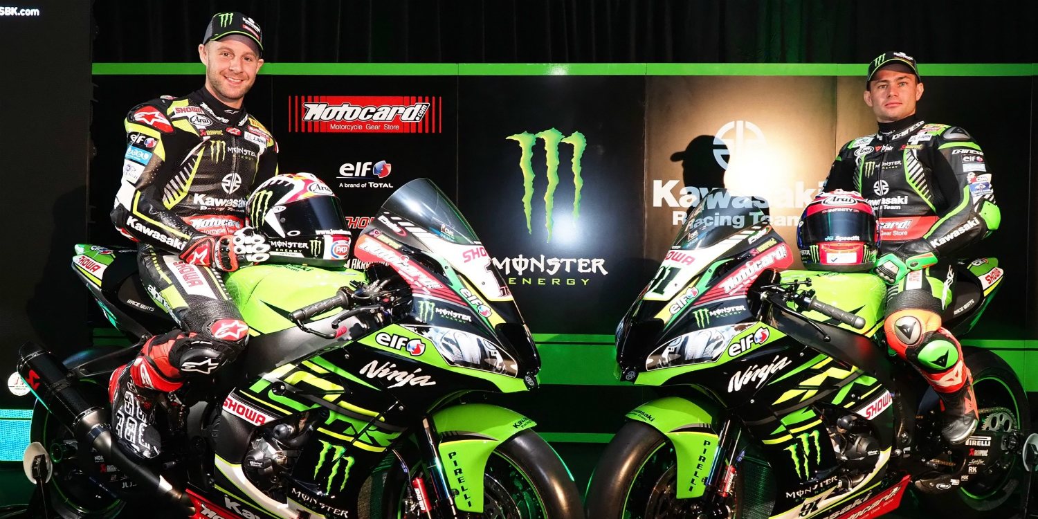Kawasaki desvela las Ninja ZX-10RR de Jonathan Rea y Leon Haslam para 2019