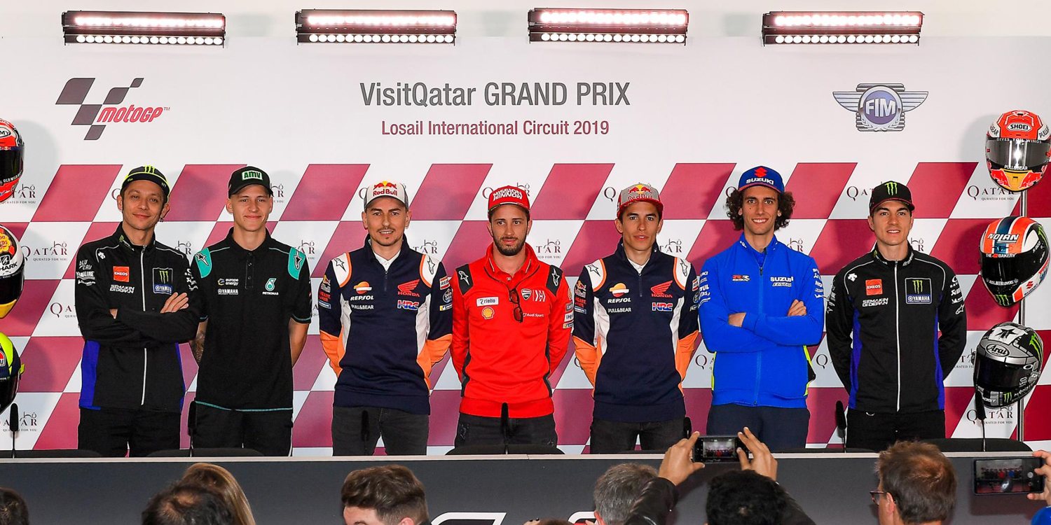 Rueda de prensa del Gran Premio de Qatar 2019