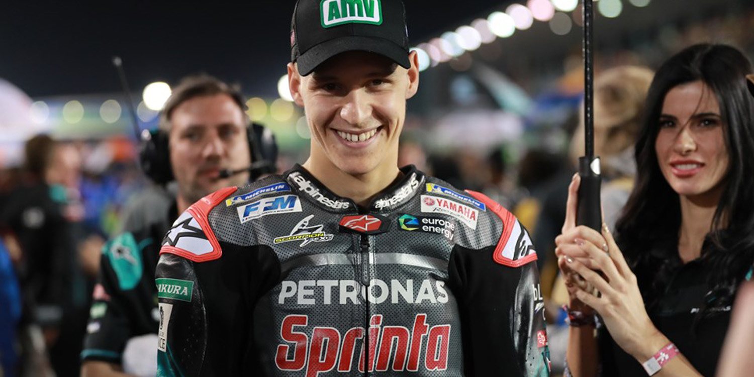 Fabio Quartararo: "Estoy satisfecho con mi primera carrera"