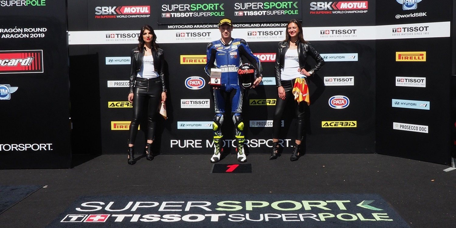 Thomas Gradinger logra su primera pole en Aragón