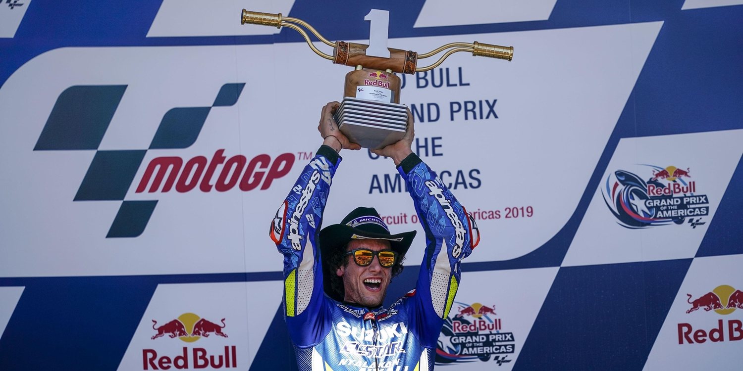 Álex Rins: "Cuando tuve a Rossi delante no podía dejarle escapar"