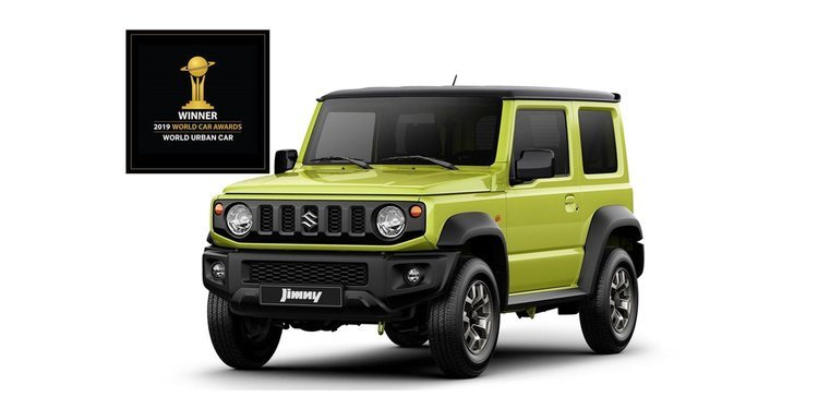 El Suzuki Jimny gana premio como Mejor Vehículo Urbano 2019