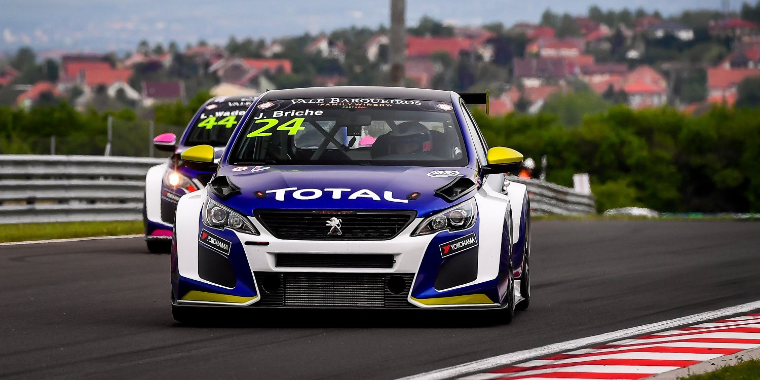 Julien Briché baila sobre la lluvia para vencer en el Hungaroring