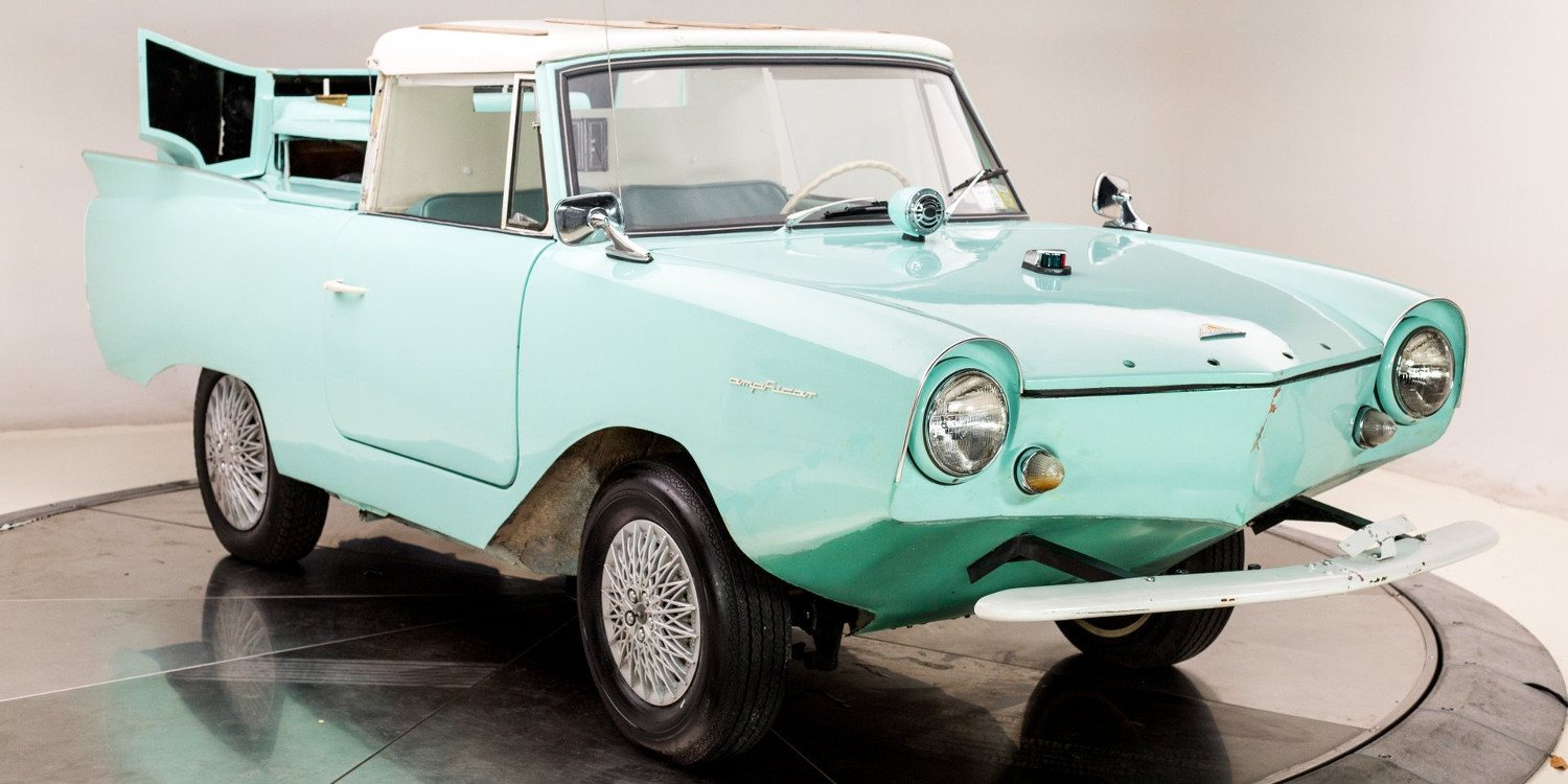 Será vendido un Amphicar 770