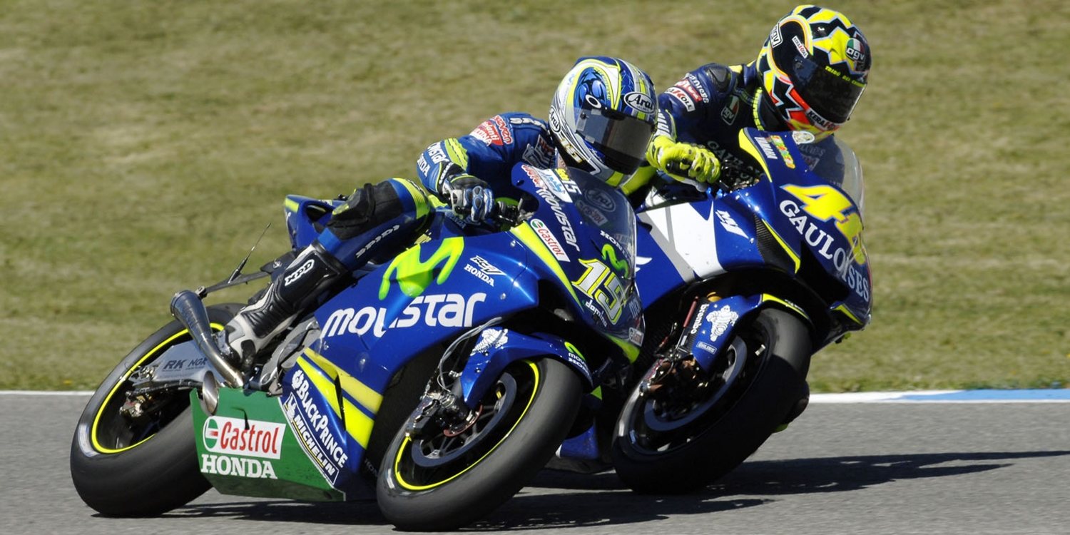 Jerez 2005: El estallido de las hostilidades entre Rossi y Gibernau