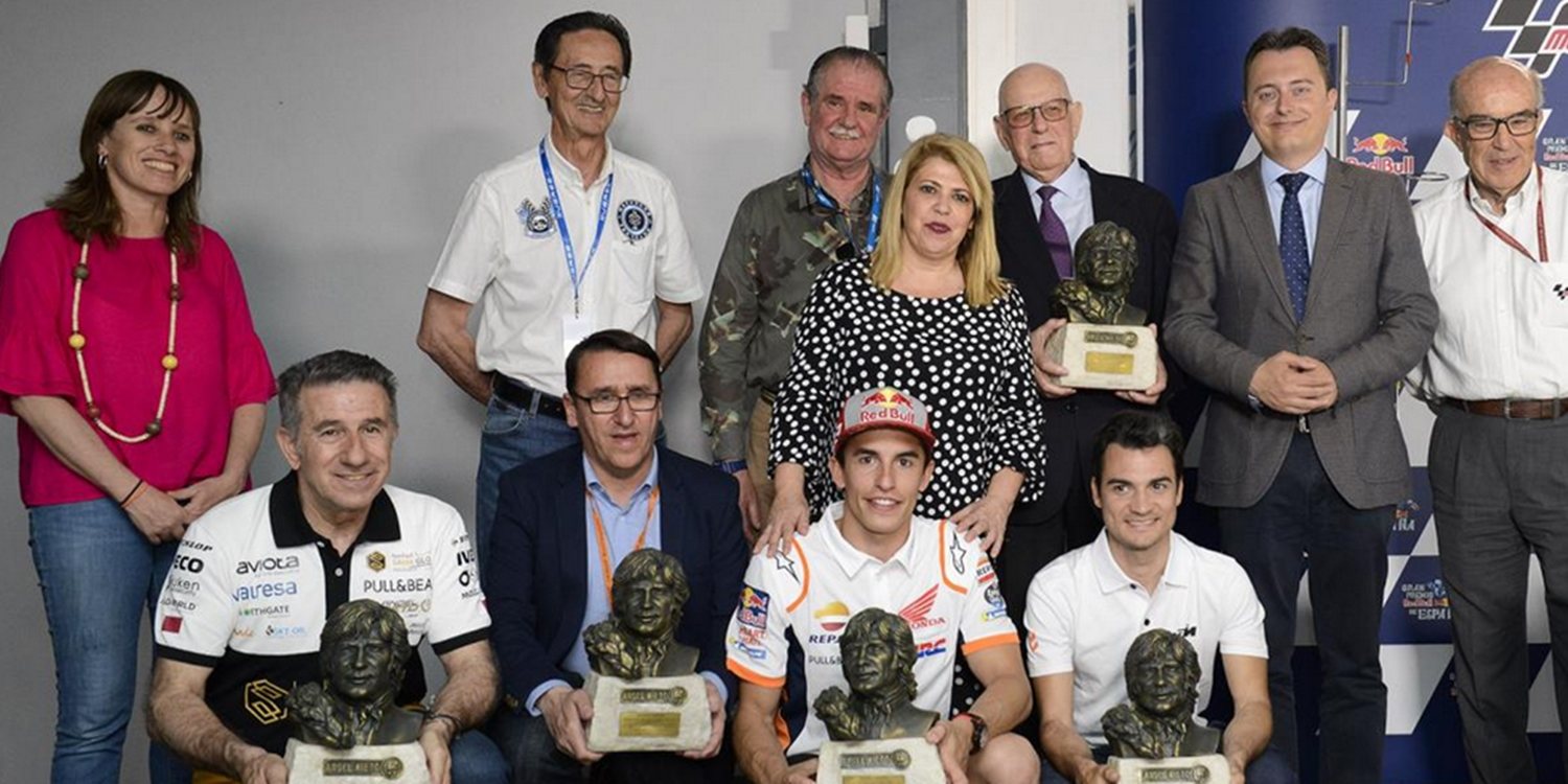 Márquez, Pedrosa y 'Aspar', galardonados en Jerez