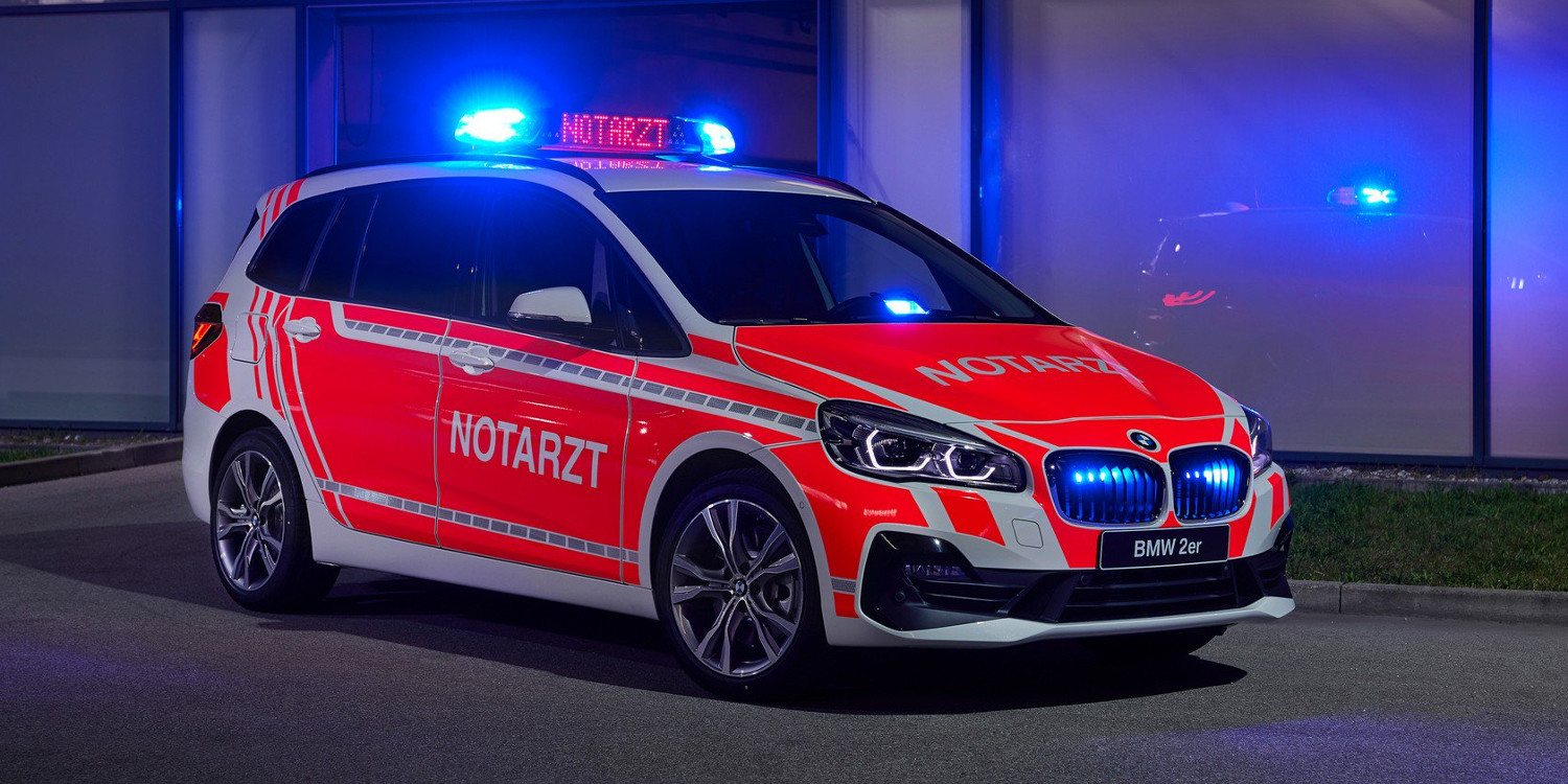 BMW presentó vehículos para la seguridad y emergencias