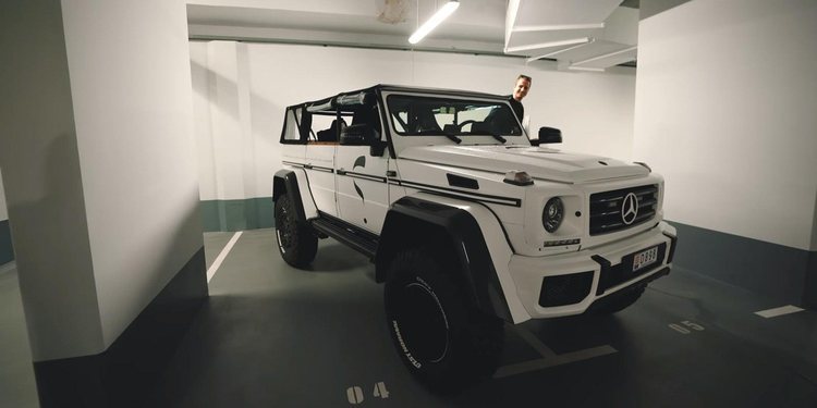 El Mercedes Benz G500 4X4 "Lord Hans" propiedad de Jon Olsson