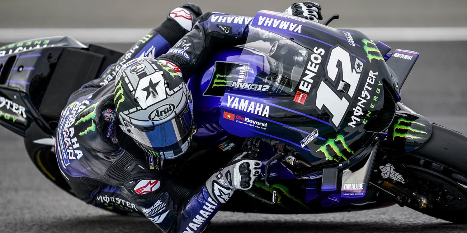 Maverick Viñales lidera en Le Mans