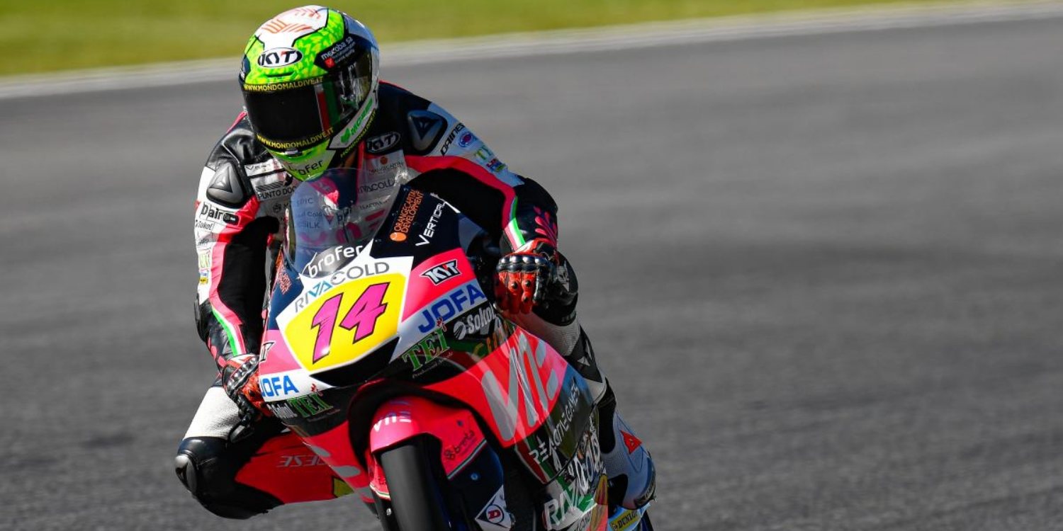 Tony Arbolino hace magia y se lleva la pole position en Mugello