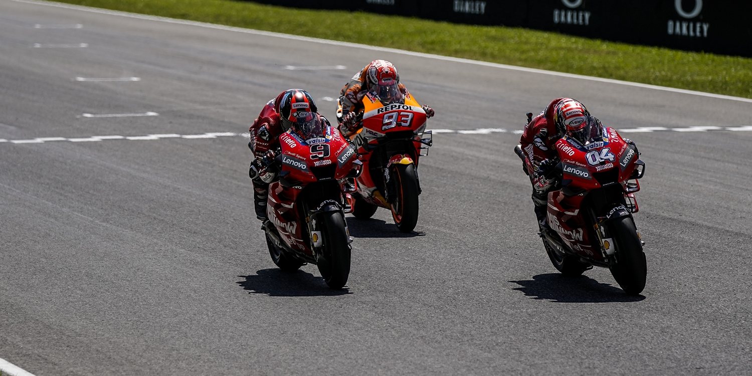 Andrea Dovizioso: "No es fácil contrarrestar lo que hace Márquez en cada pista"