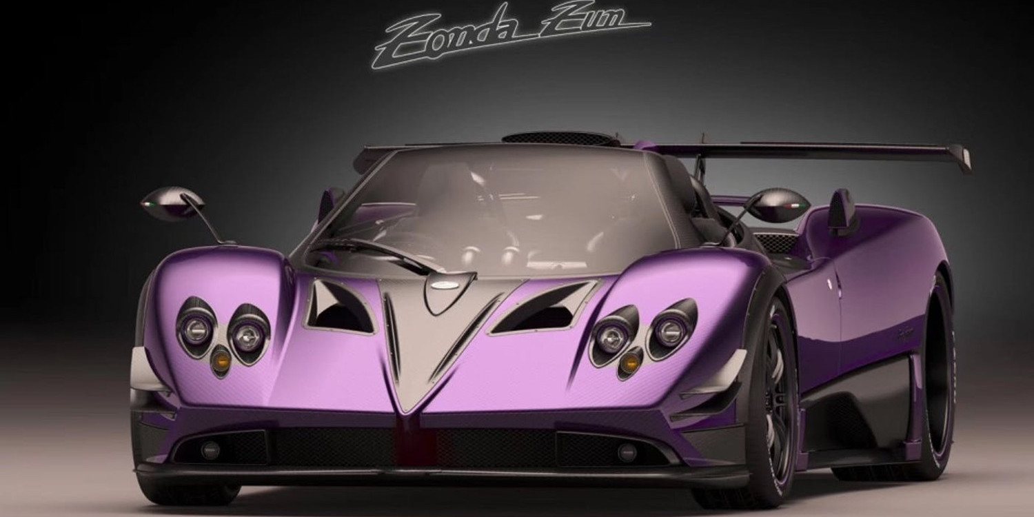 Pagani Roadster Púrpura