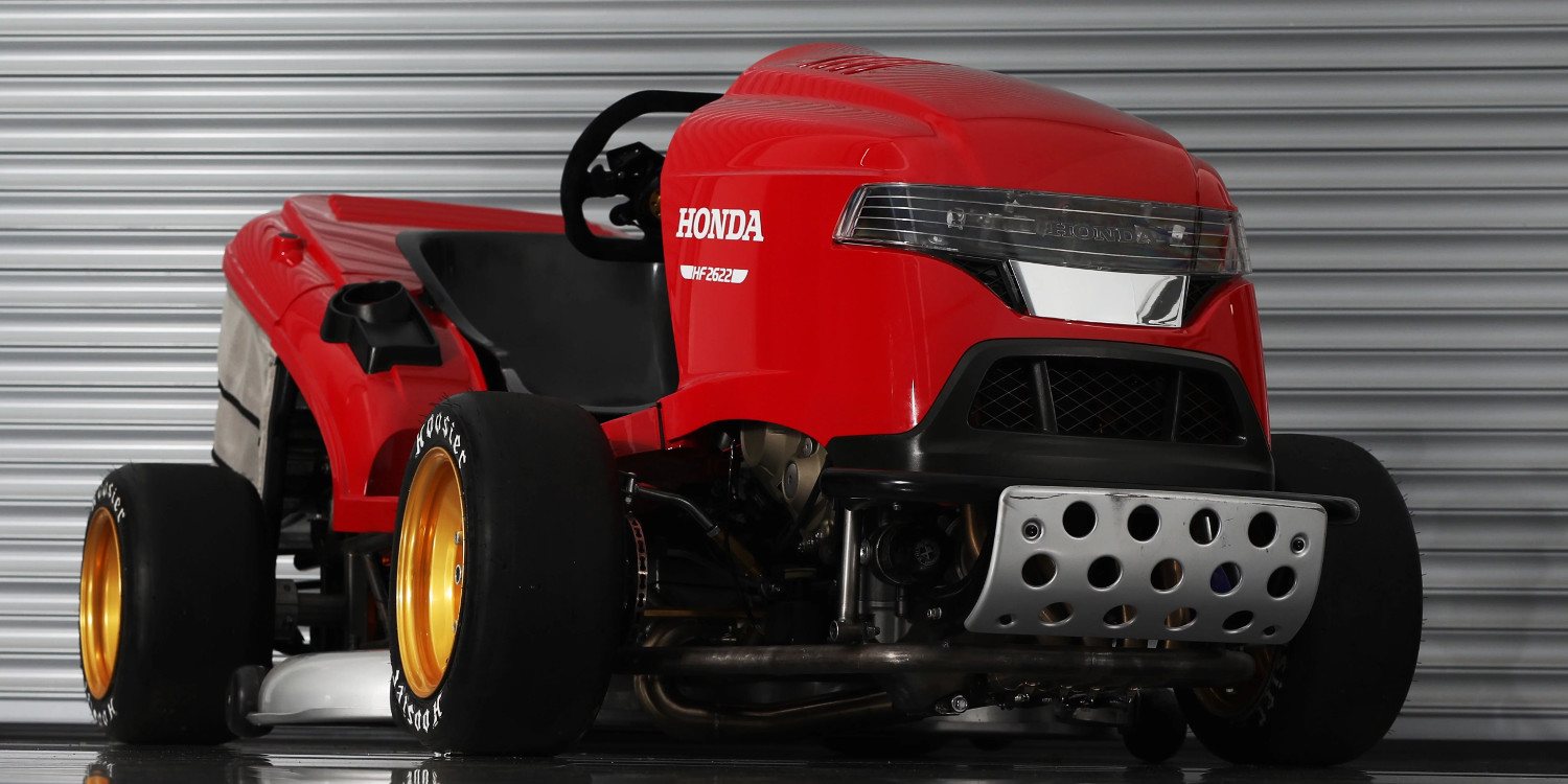 El cortacésped Mean Mower rompió su propio récord Guinness