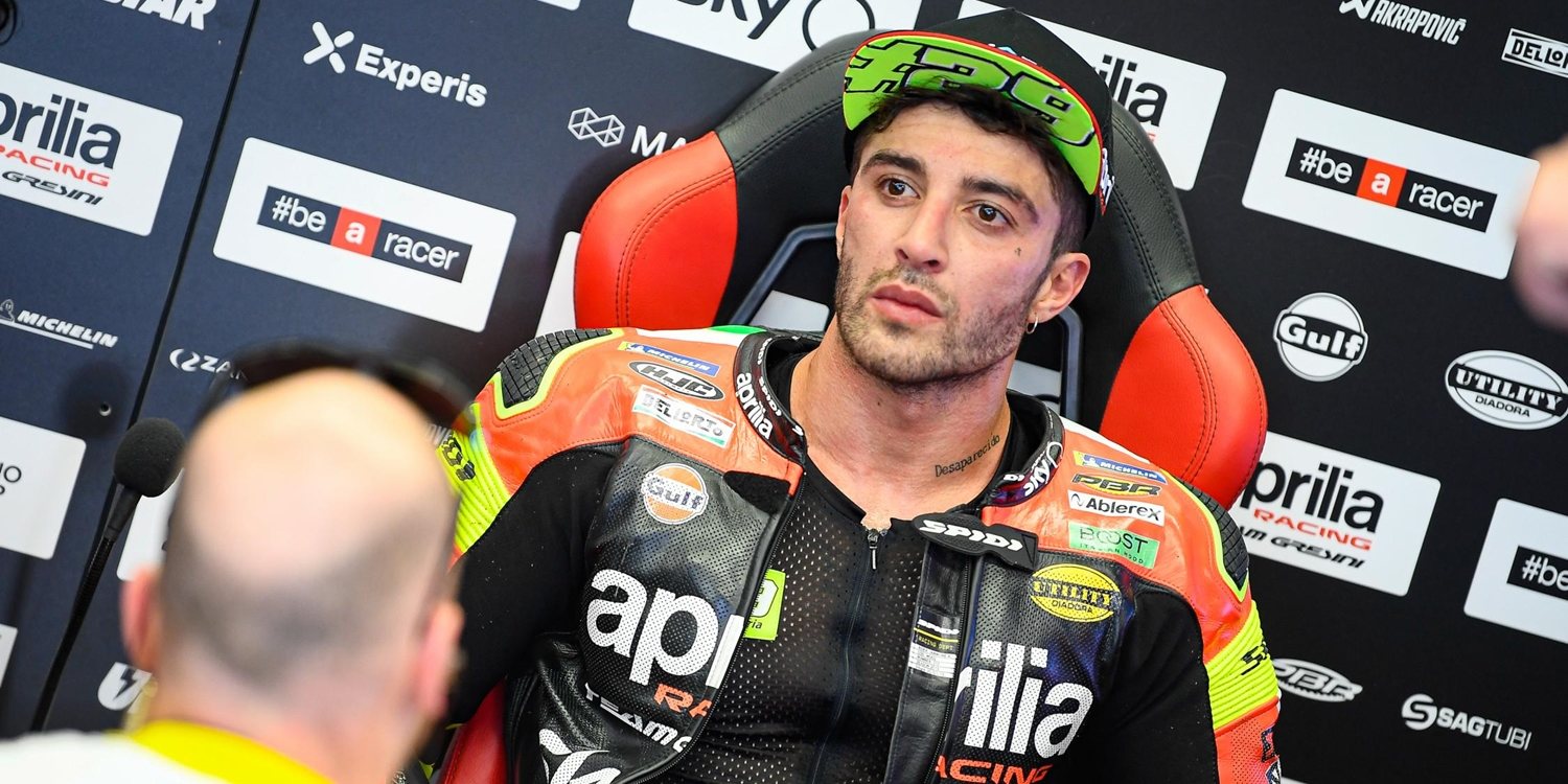 Andrea Iannone: "Tengo el apoyo de Gresini y de Aprilia"