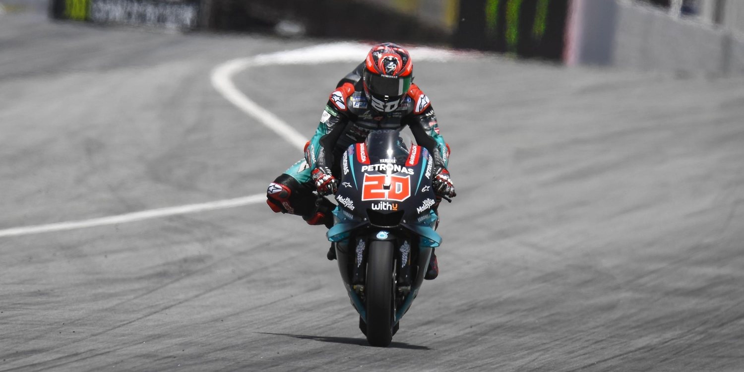 Fabio Quartararo se lleva el mejor tiempo sobre la bocina