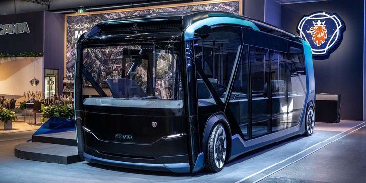 Scania presenta un novedoso y util coche autónomo