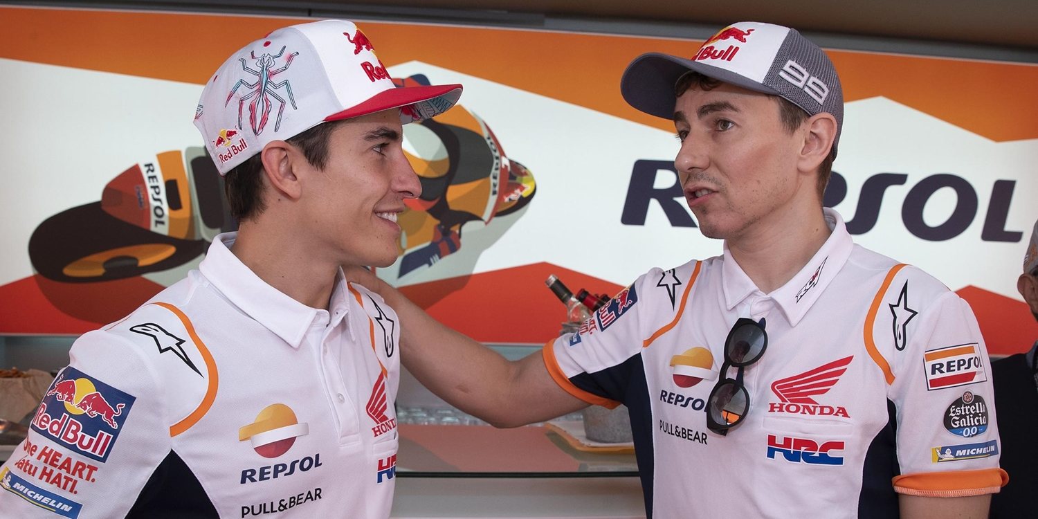 Marc Márquez: "[Sobre el accidente de Lorenzo] Para mí es una maniobra entendible"