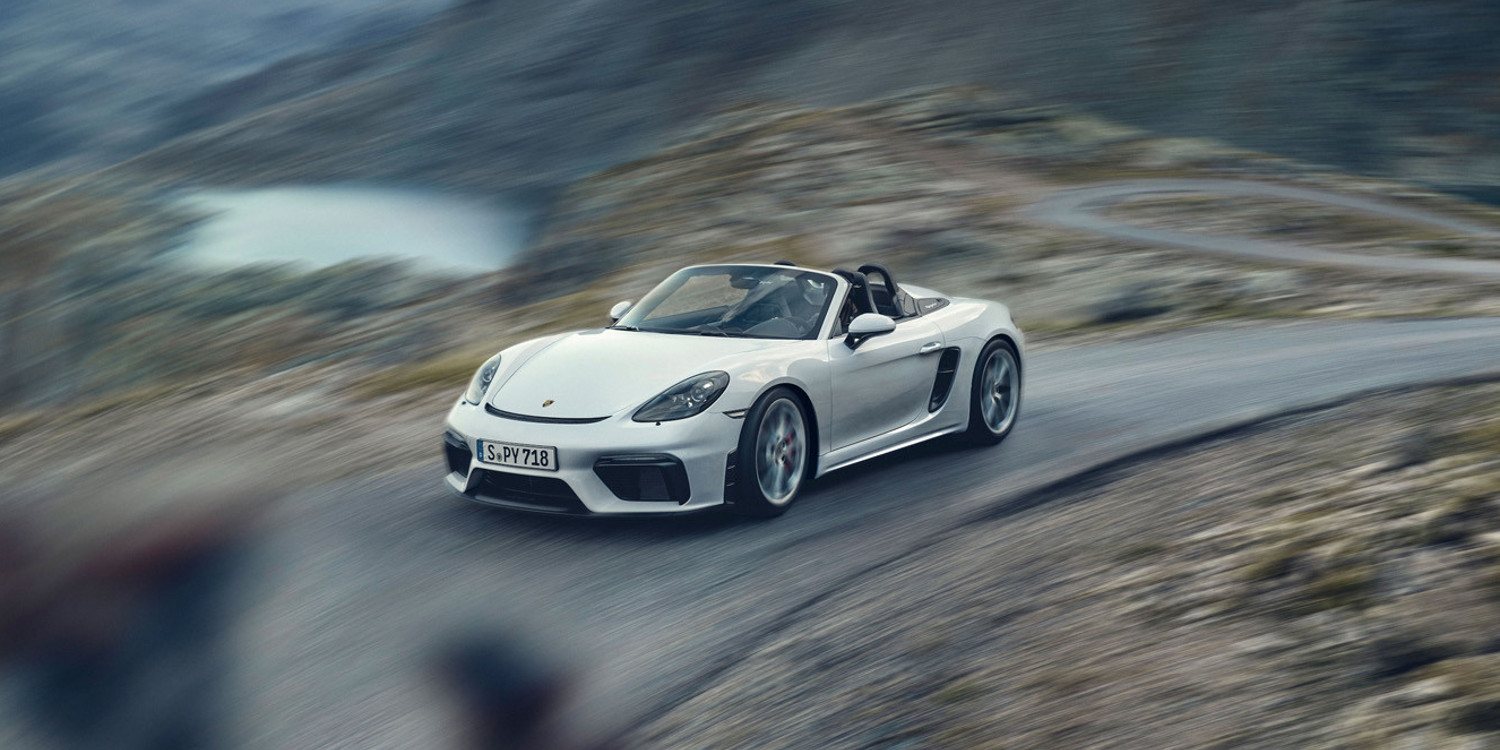 Presentados el 718 Spyder y 718 Cayman GT4 de Porsche