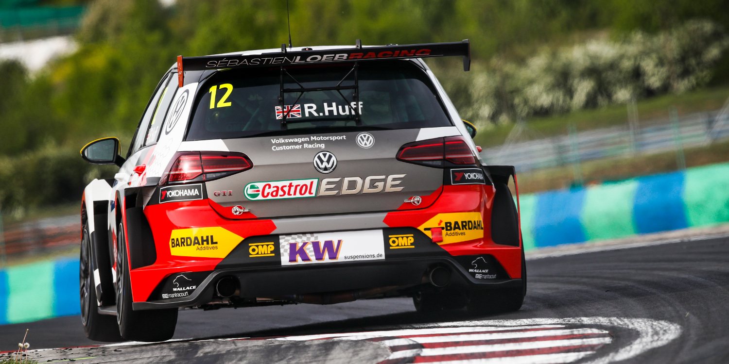 Robert Huff manda en la primera práctica en Nordschleife