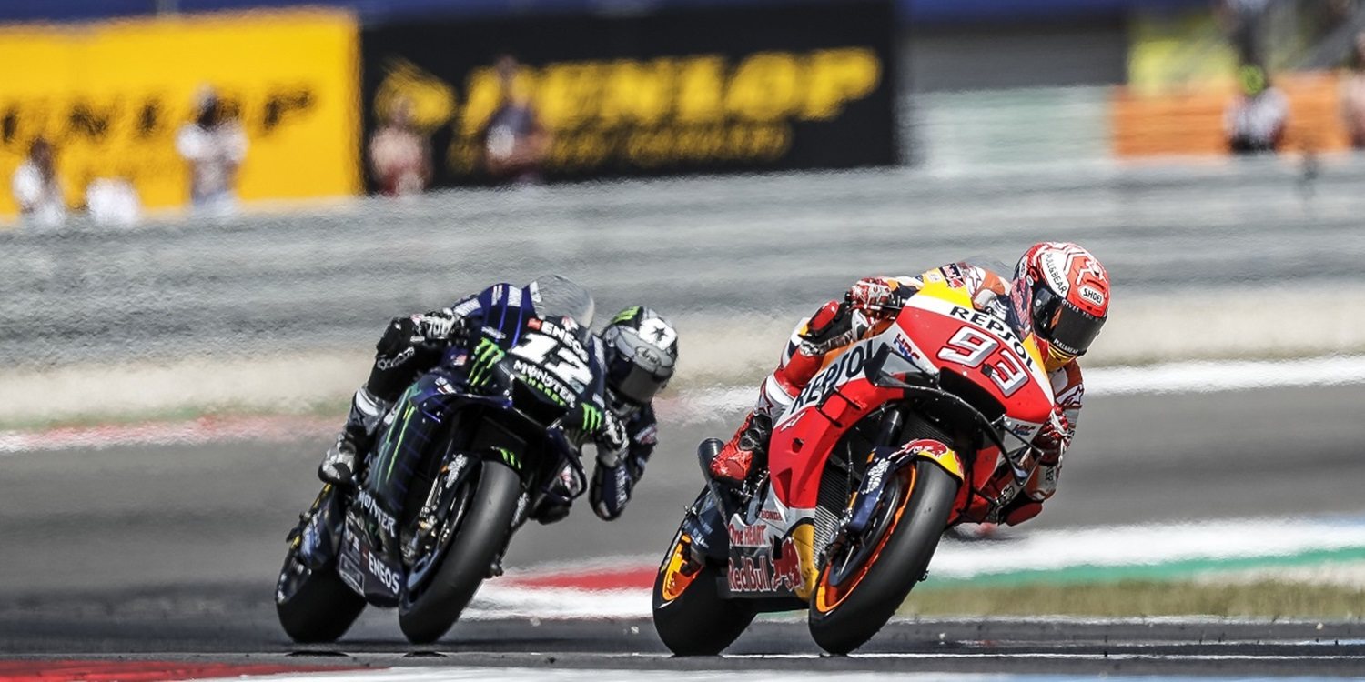 Marc Márquez: "No sé qué han hecho en Yamaha, pero ahora van muy rápido"