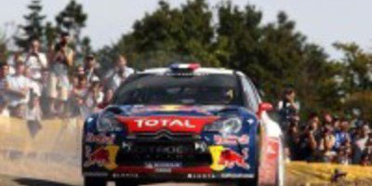El tirano Sebastien Loeb ordena sobre el asfalto alemán en la Etapa 1