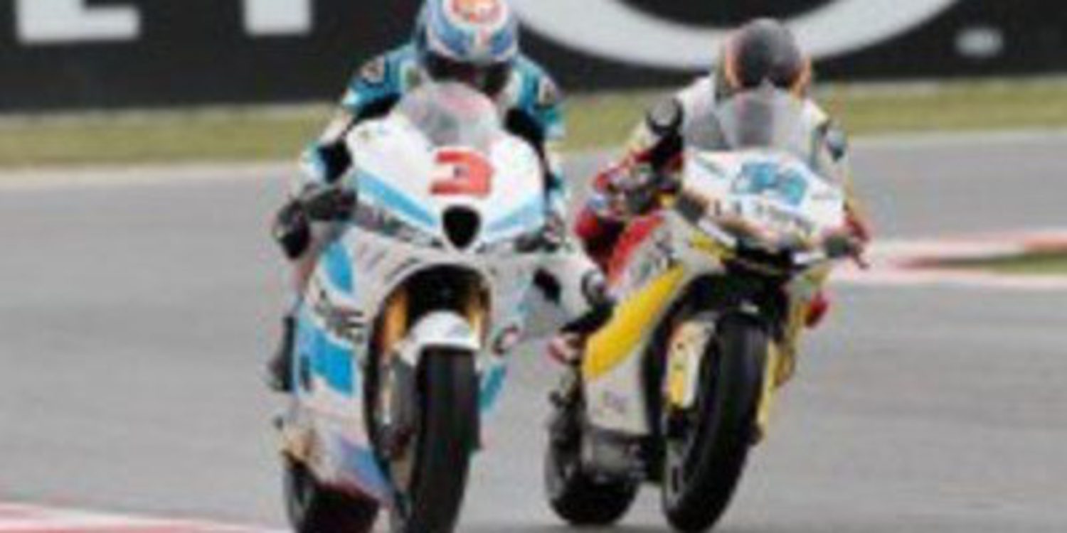Simone Corsi lidera los últimos libres de Moto2 en Misano