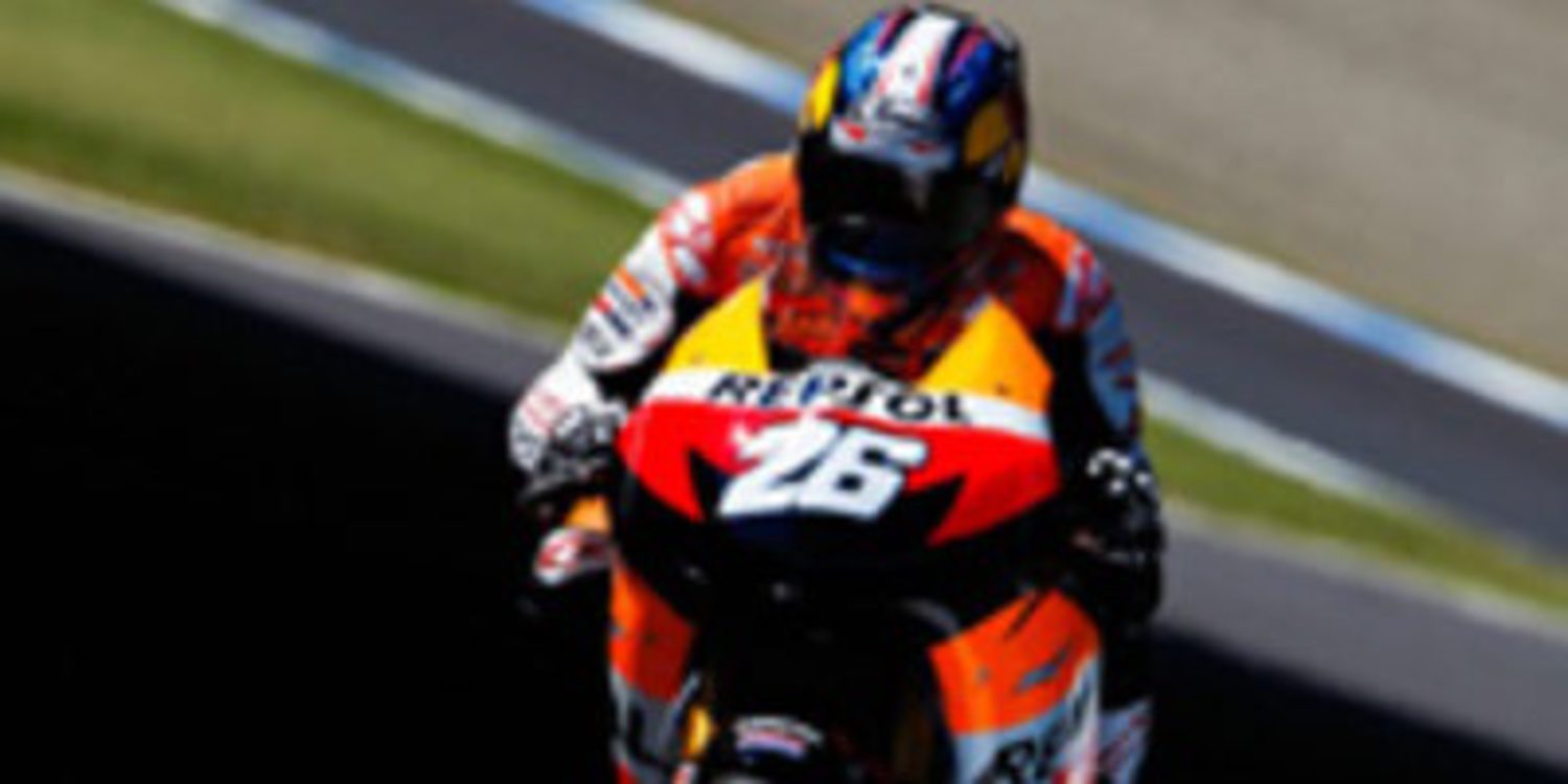 Dani Pedrosa responde a Lorenzo en los FP2 de MotoGP en Japón
