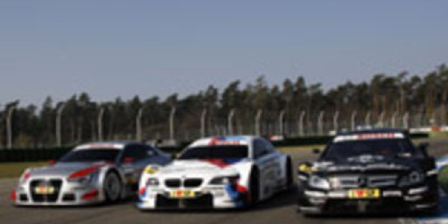 DTM congela las especificaciones técnicas de los coches para 2013