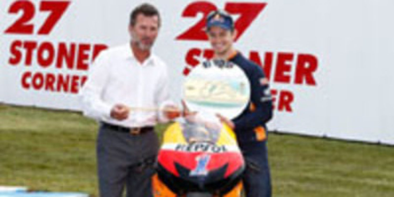 Casey Stoner no concede ni los FP1 de MotoGP en Australia