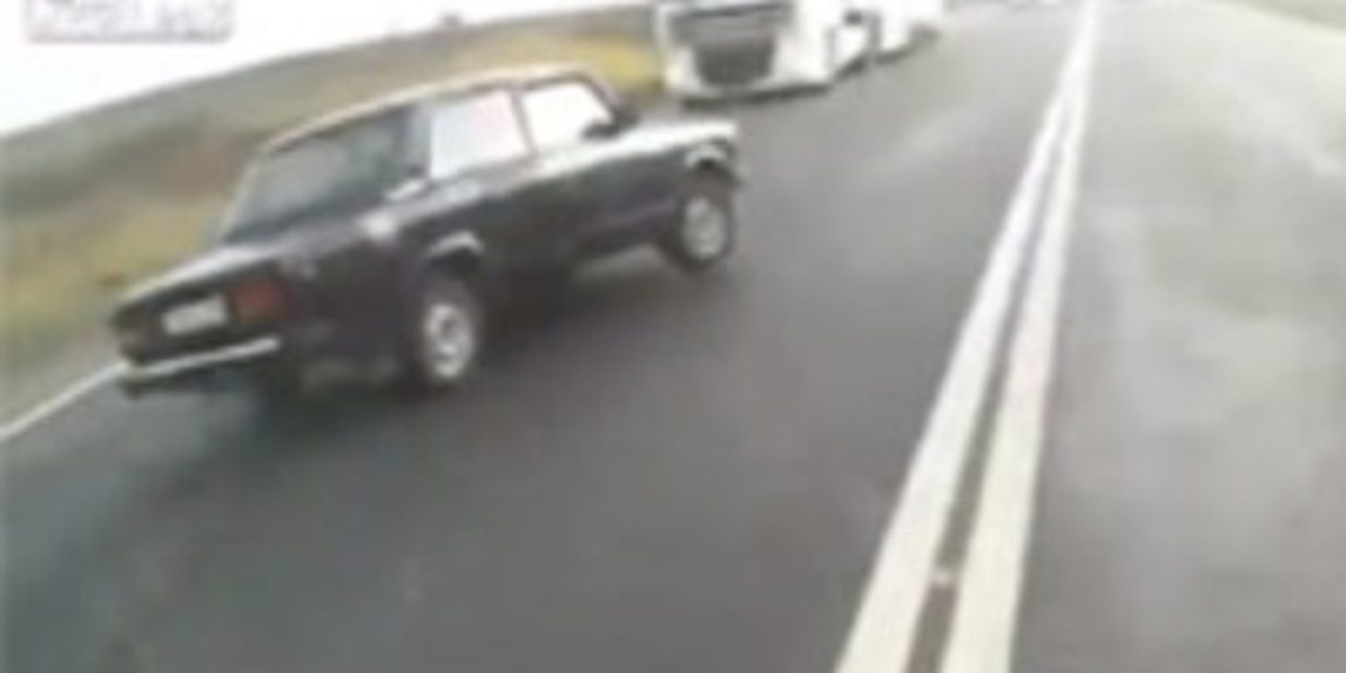 Impresionante accidente sin lamentar heridos