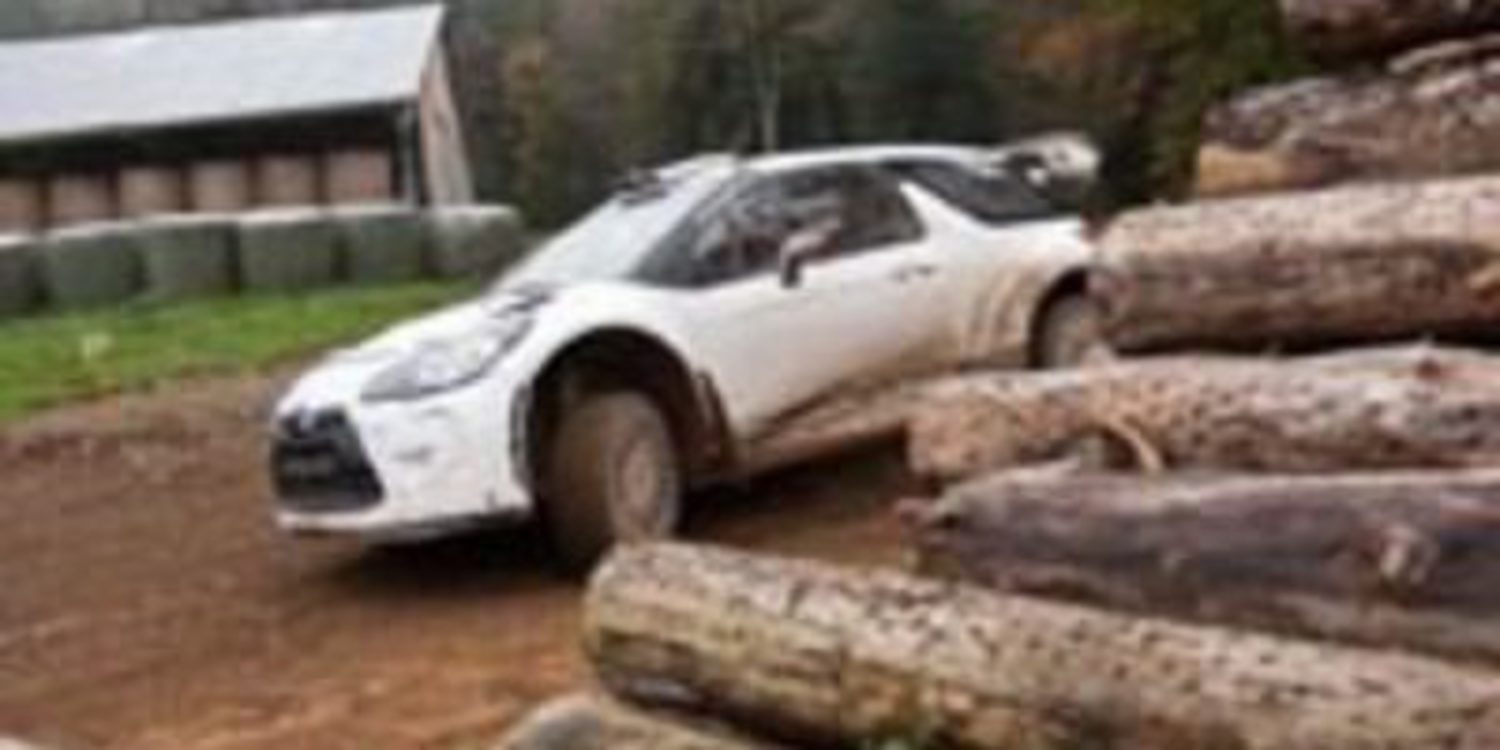 Hans Weijs Jr. de test para el Rally de Catalunya