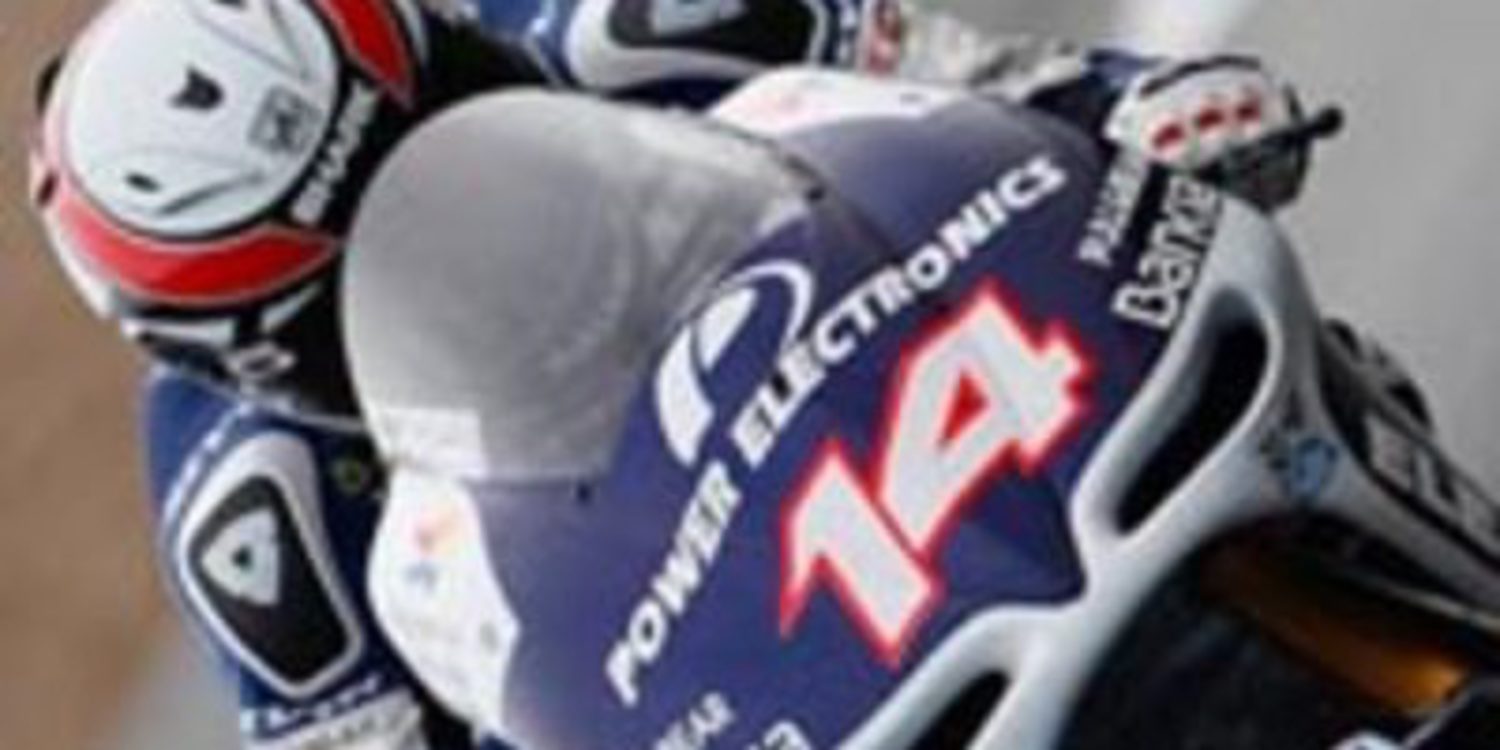 Randy de Puniet lidera los FP2 de Cheste en un "entrenamiento CRT"