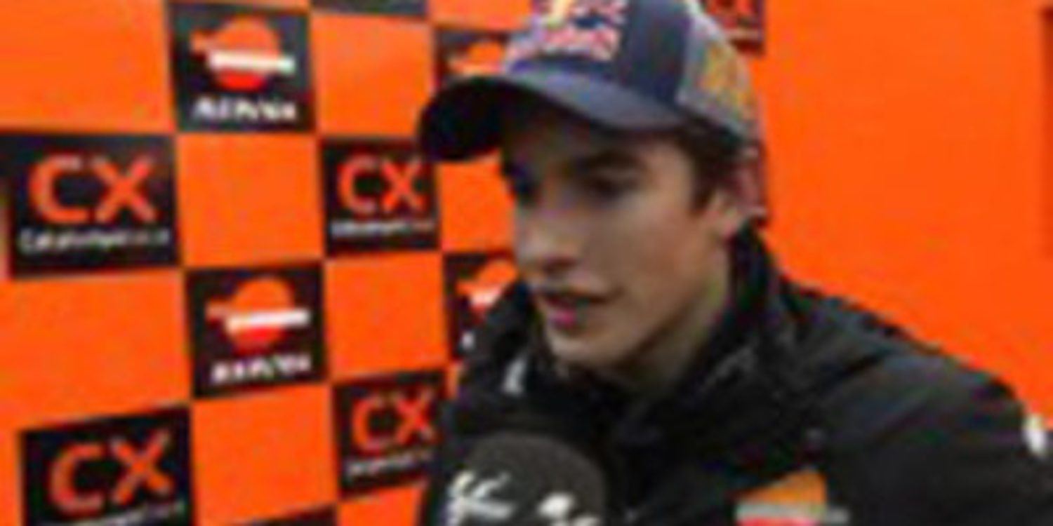 Marc Márquez partirá último en Cheste por su incidente con Corsi