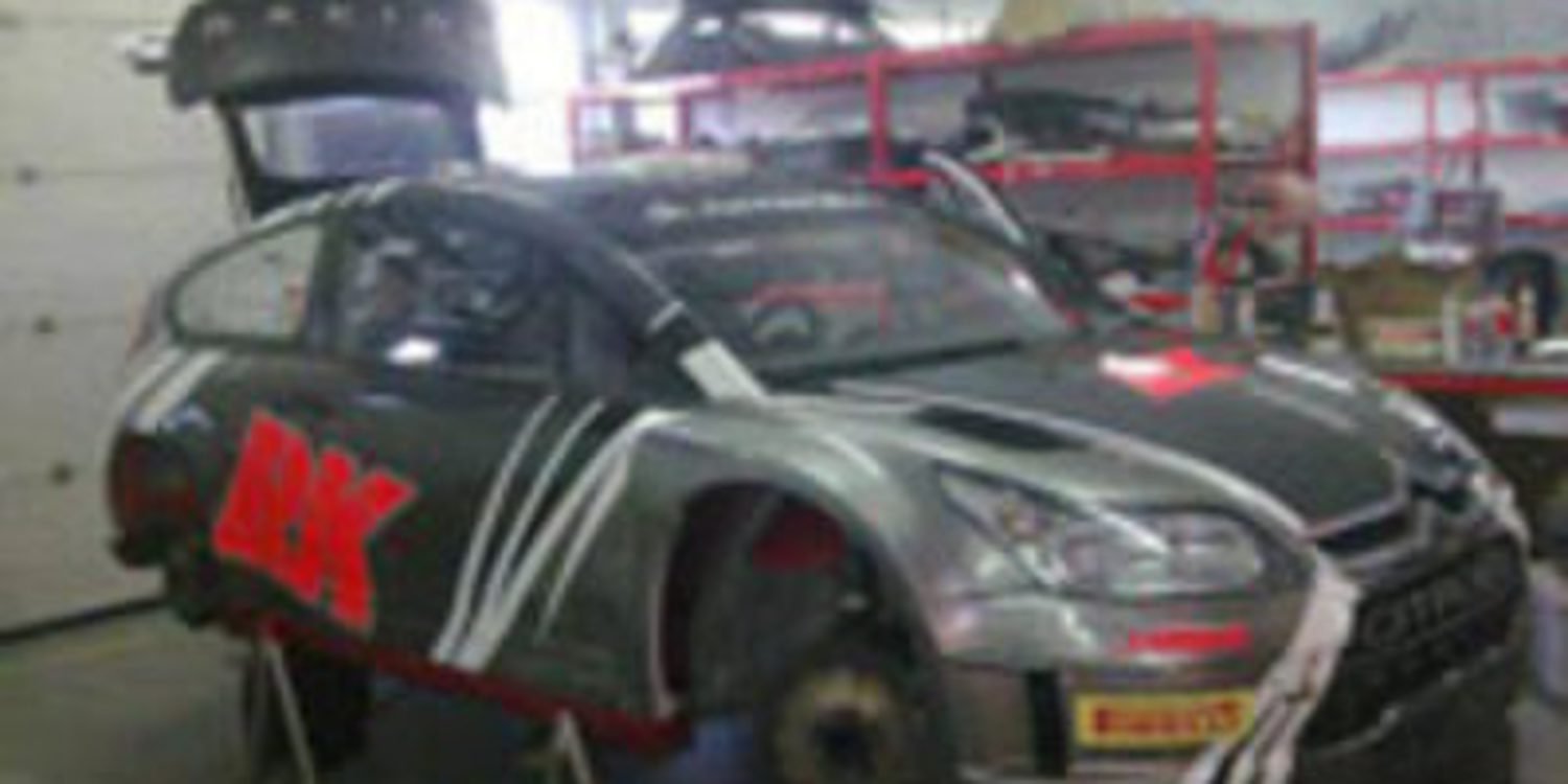 El Citroën C4 WRC de Robert Kubica preparado para competir