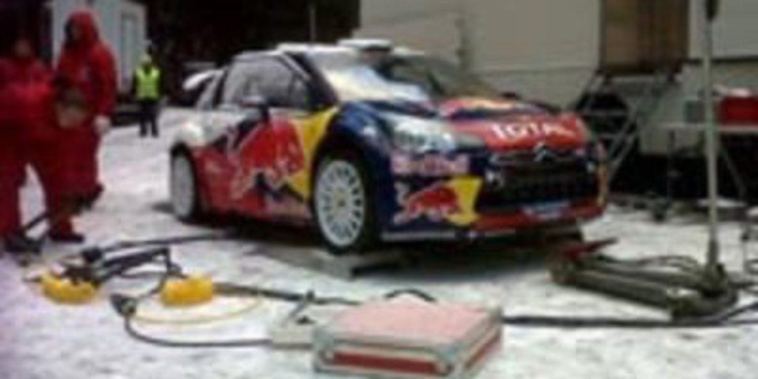 Citroën comienza sus test de cara al Rally de Monte-Carlo