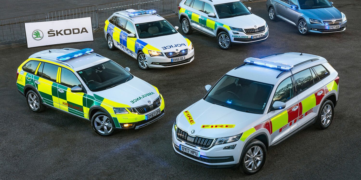 Skoda Kodiaq RS se une a la policía británica