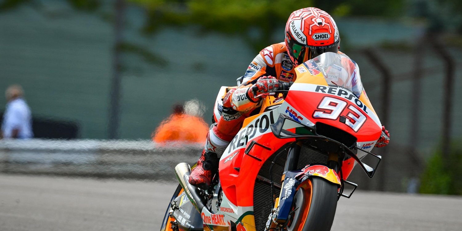 Pole y récord para Marc Márquez