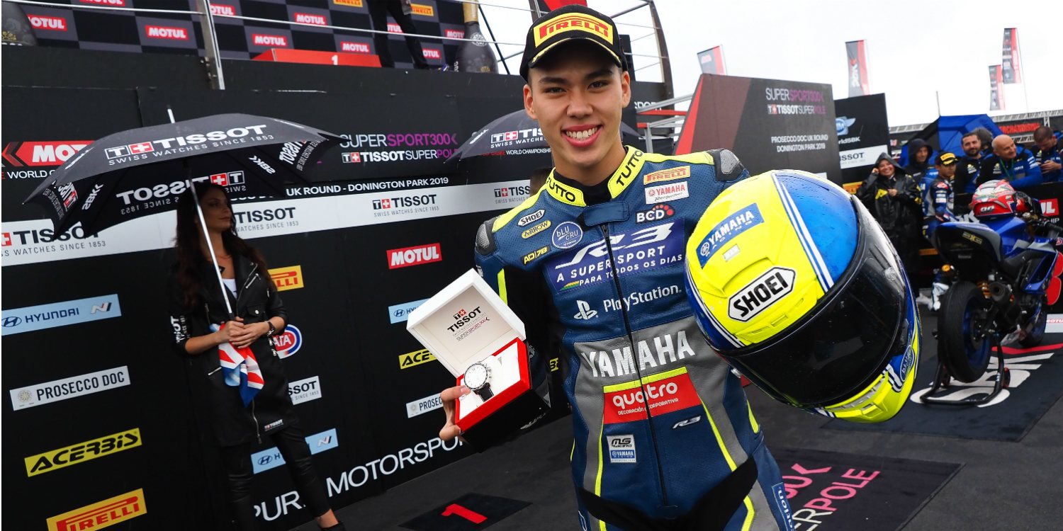 Ton Kawakami hace historia y se lleva la pole en Donington
