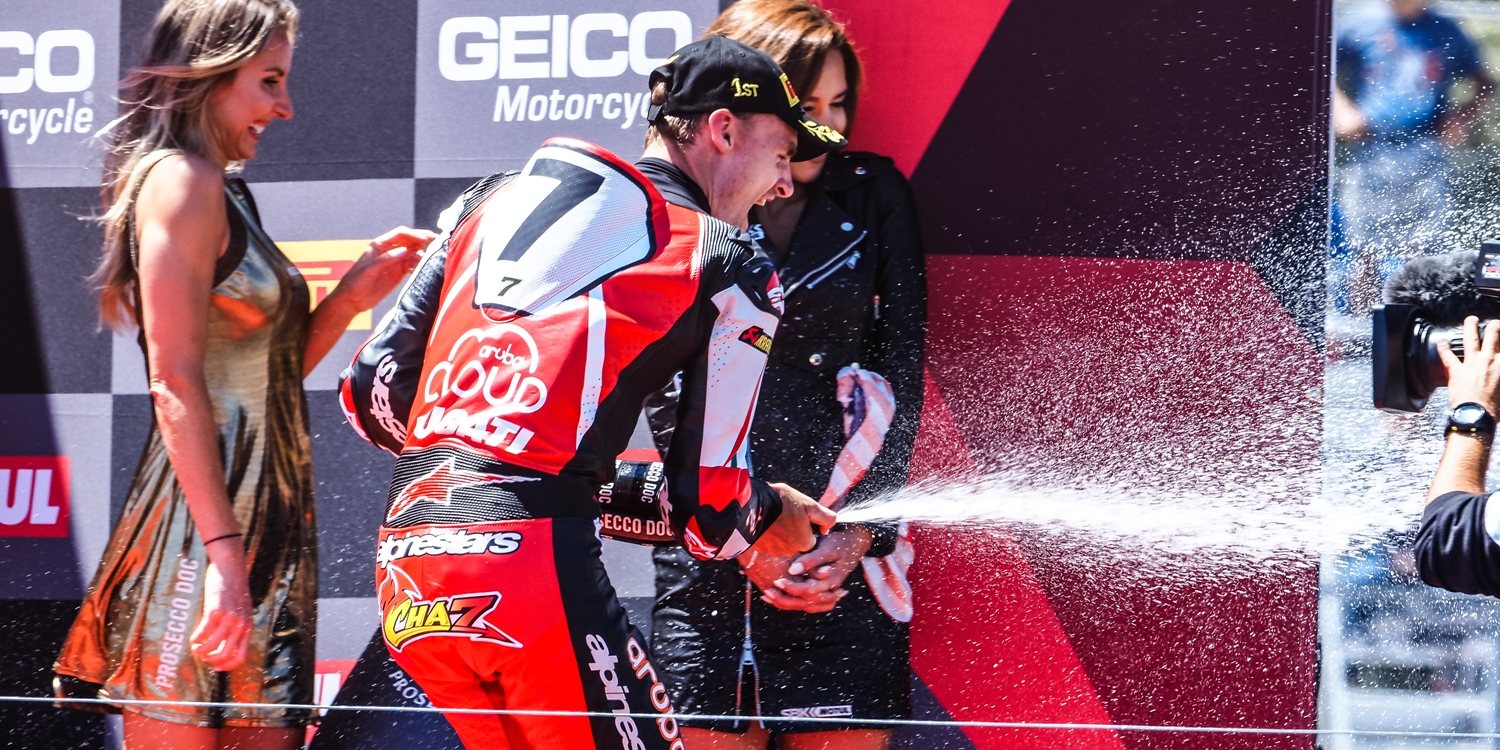Chaz Davies: "Me he quitado un gran peso de encima"