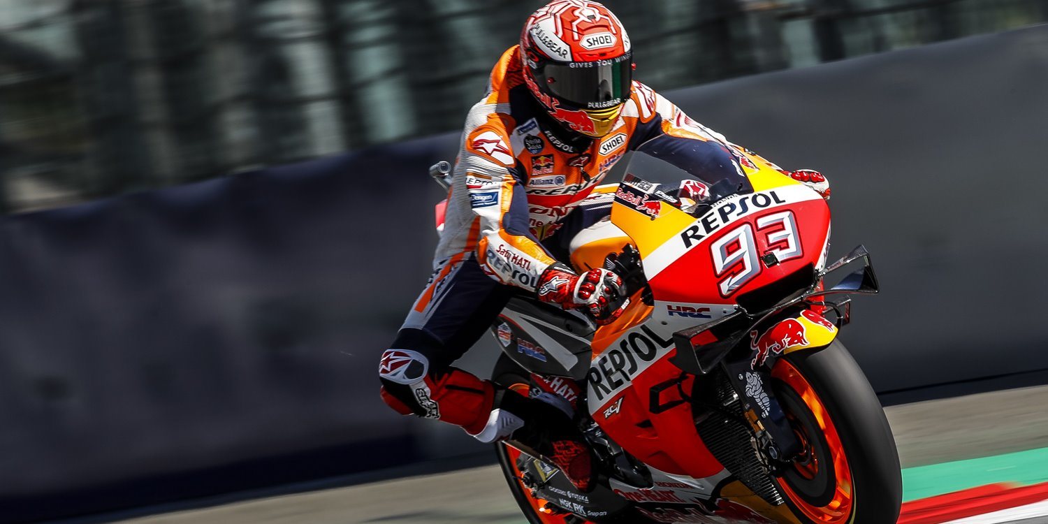 Marc Márquez: "Hay pocas cosas a cambiar en la moto"