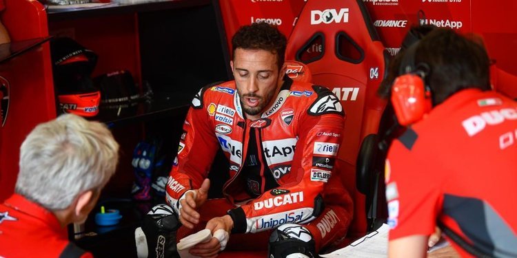 Andrea Dovizioso: "Comparamos los carenados y son muy similares"