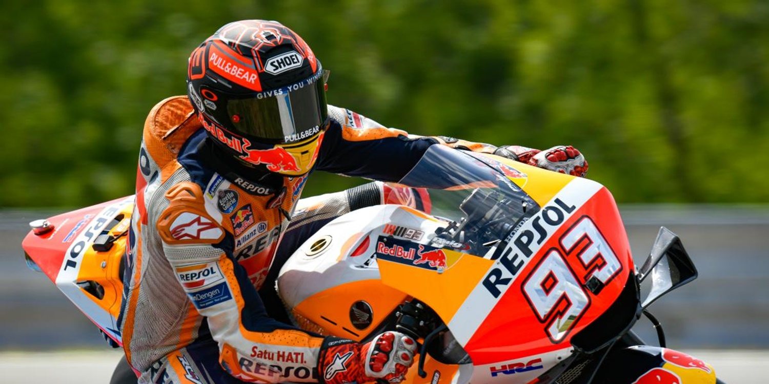 Márquez lidera el viernes de libres en Austria