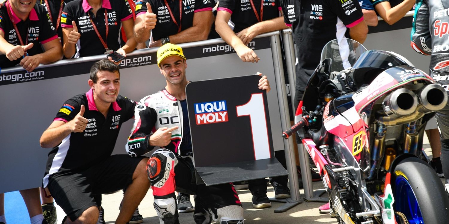 Romano Fenati se reencuentra con su mejor versión