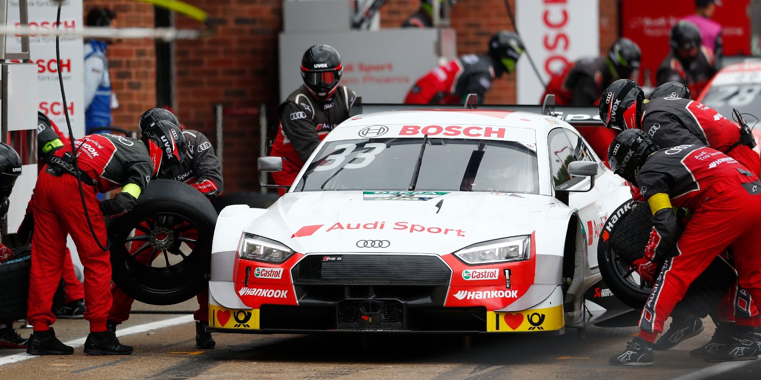 Dominio absoluto de René Rast y Audi en la clasificación de Brands Hatch